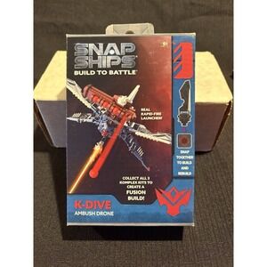 Snap Ships Build to Battle K-Dive Ambush Drone PlayMonster 9518 Building Set